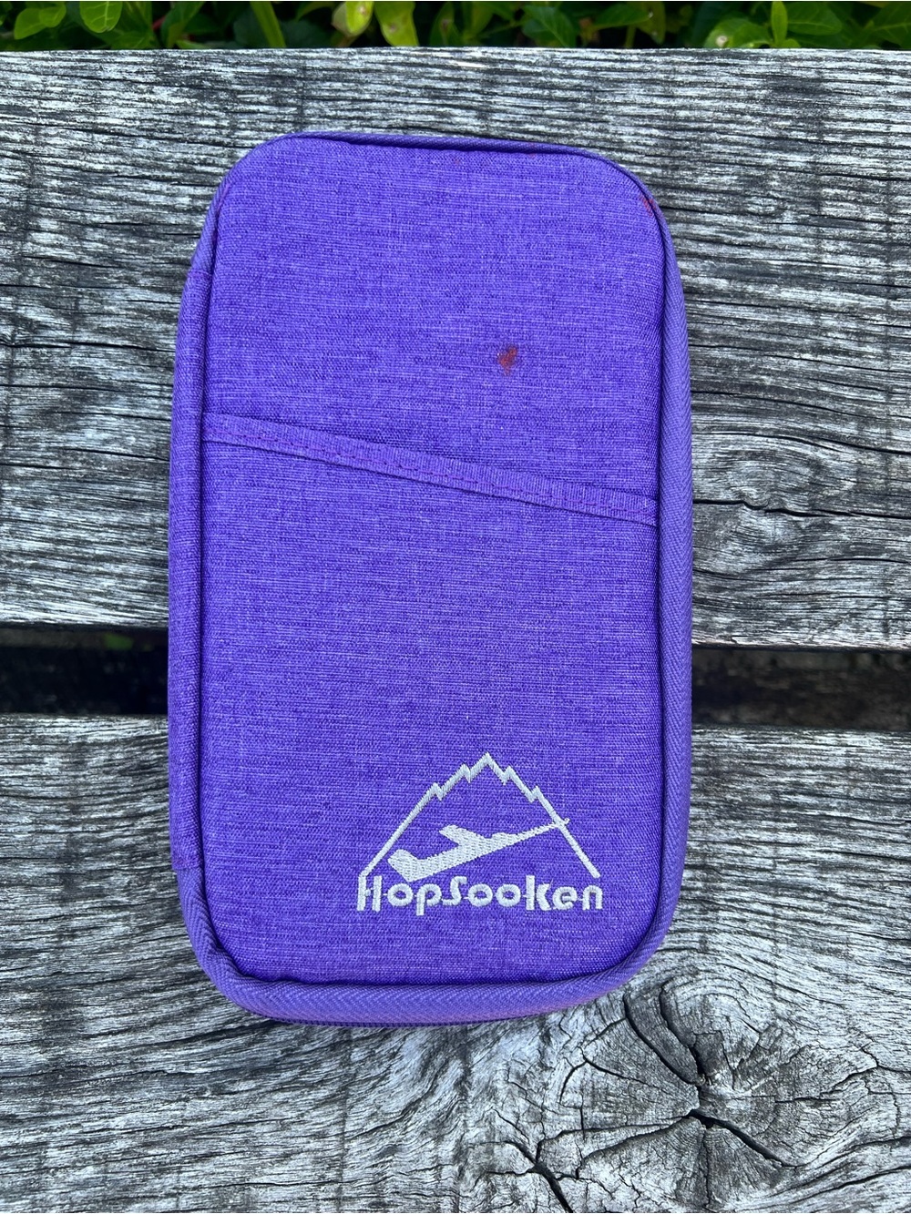 Purple Travel Organizer Pouch